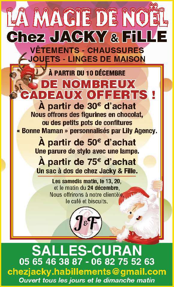 La magie de Noël Chez Jacky et Fille