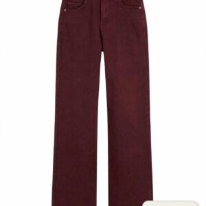 AH 2026 – Jean Wide Leg Sarah John Paris – Caramel / Lie de Vin – Du XS au XL
