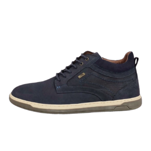 AH 2026 -Derby montant TBS KOLISSO Navy, best-seller confort chic. Nubuck premium, doublure cuir, semelle légère cousue. Élégant et ultra-confortables pour tous les jours. Pointures 41 à 46 disponibles.